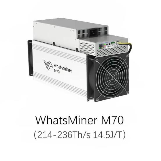 21-3.png MicroBT WhatsMiner M70 214~236T 14.5J/T Bitcoin Miner — изображение 1