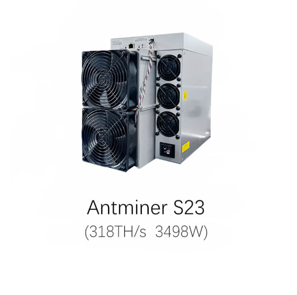 2a53e63551ec0c6ce17e5ba2c30053c8.png Bitmain Antminer S23 296T 318T 3498W Bitcoin Miner - Image 1