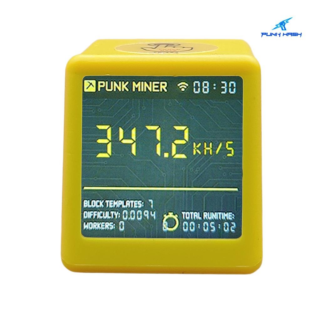 3-1.jpg NM TV Punk Miner Officail Smart TV 350KH/s better Nerdminer v2 ESP32 BTC SOLO Lottery Miner & Smart gift home silent Desktop Clock - الصورة 1
