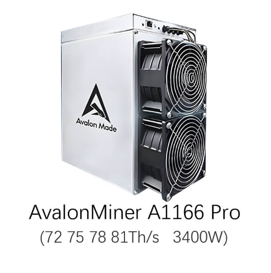 44-1.png Canaan Avalon Miner 1166 Pro 72T 75T 78T 81T Crypto Bitcoin Mining Machine - الصورة 1