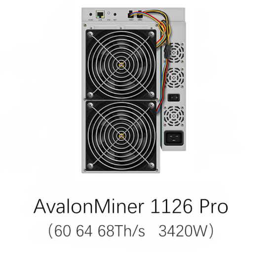 51-1.png New AvalonMiner 1126 Pro 68T Asic Mining Machine Bitcoin Crypto Miner with High Hashrate — изображение 1