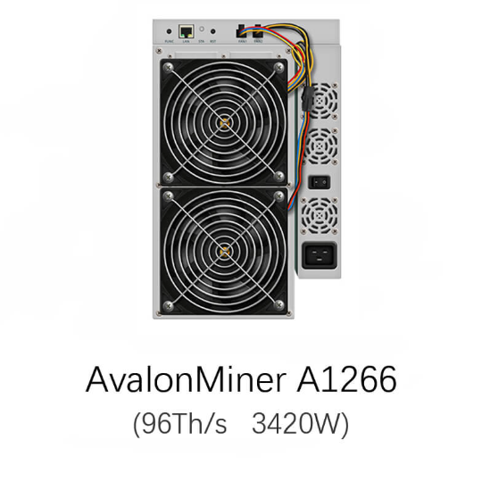 52-1.png Canaan Avalon Miner 1266 96T 3420W Asic Mining Machine BTC Miner - Image 1