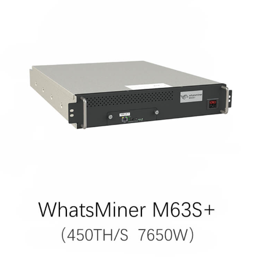 63.png MicroBT WhatsMiner M63S+ 450T 7650W Hydro Cooling BTC Miner Bitcoin Mining — изображение 1