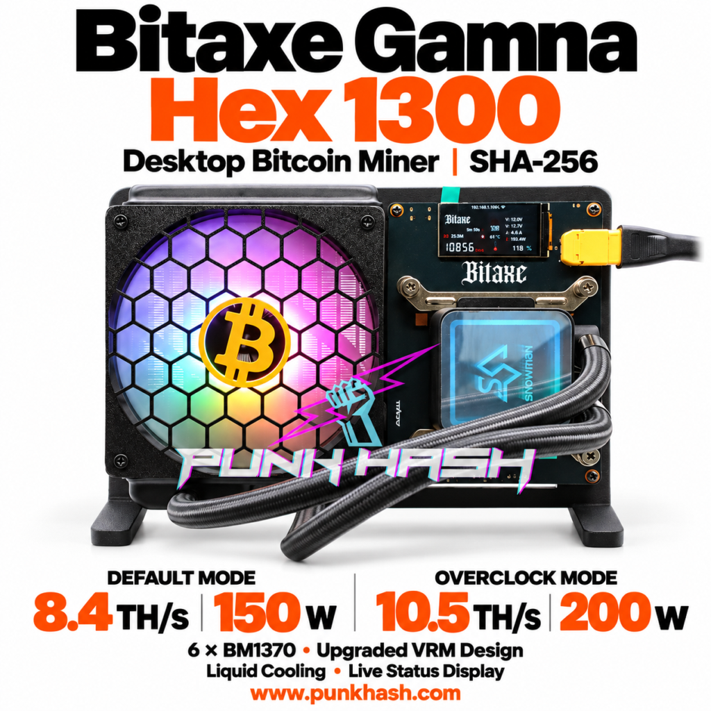 Bitaxe Gamma Hex 1300