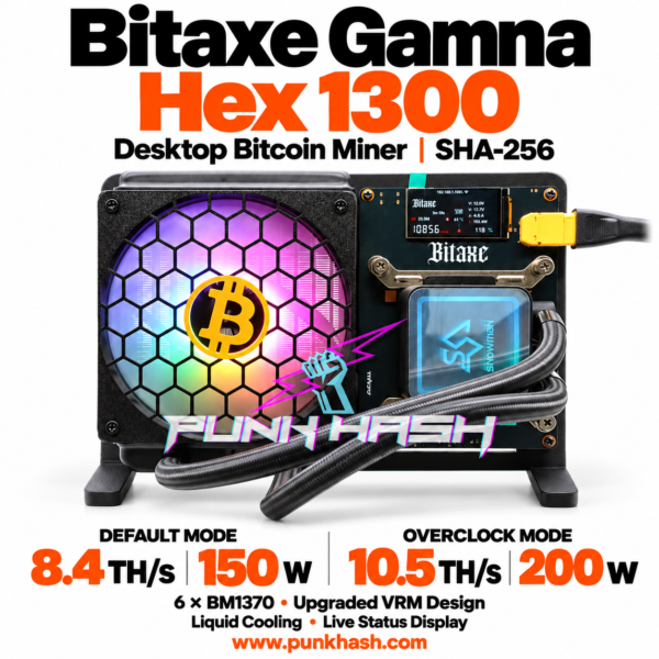 Bitaxe Gamma Hex 1300
