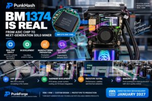BM1374 ASIC Chips Are Already in the Market