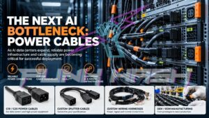 Custom Power Cable Assemblies for AI Data Centers and Bitcoin Mining Infrastructure